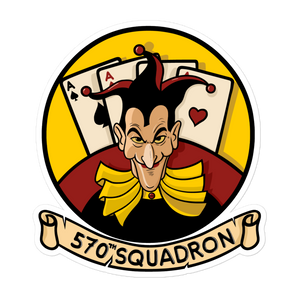 570th Bomb Squadron Sticker