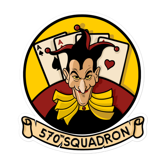 570th Bomb Squadron Sticker