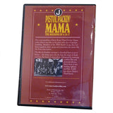 back cover of DVD(red color)  with yellow text